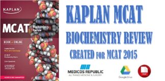 Kaplan MCAT Biochemistry Review Created for MCAT 2015 PDF