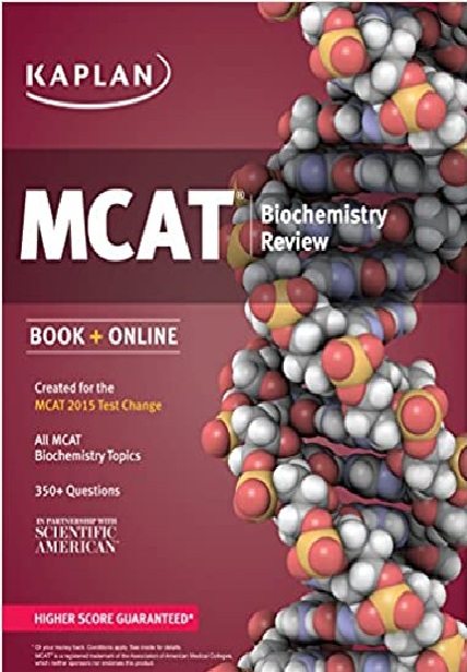 Kaplan MCAT Biochemistry Review: Created for MCAT 2015 PDF