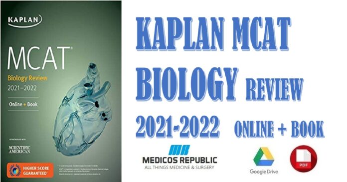 Kaplan MCAT Biology Review 2021-2022 Online + Book PDF