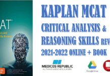 Kaplan MCAT Critical Analysis and Reasoning Skills Review 2021-2022 Online + Book PDF