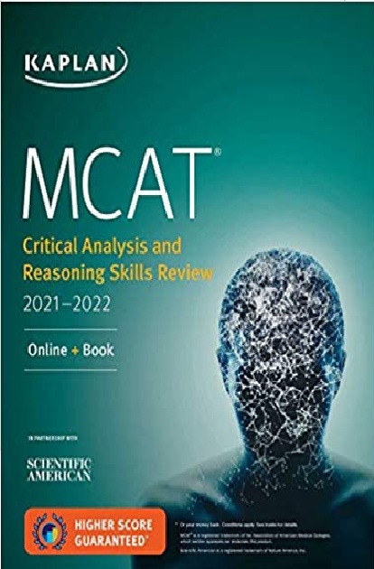Kaplan MCAT Critical Analysis and Reasoning Skills Review 2021-2022: Online + Book PDF