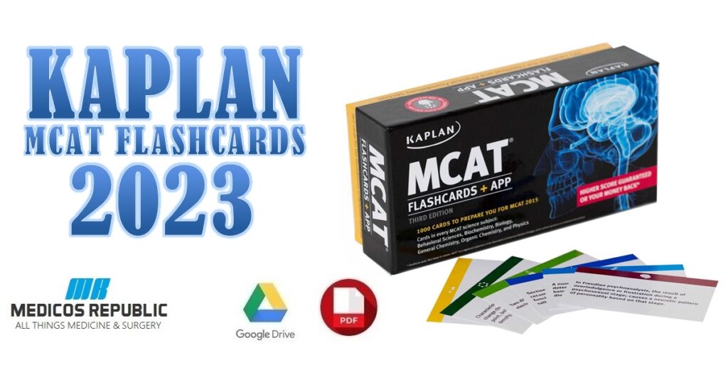 Kaplan MCAT Flashcards + App 2023 PDF