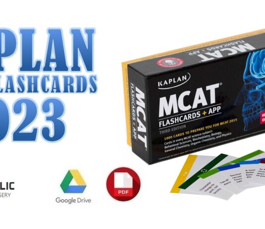 Kaplan MCAT Flashcards + App 2023 PDF
