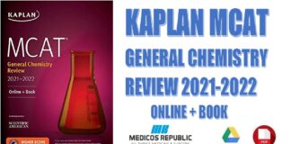 Kaplan MCAT General Chemistry Review 2021-2022 Online + Book PDF