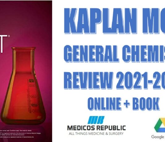 Kaplan MCAT General Chemistry Review 2021-2022 Online + Book PDF