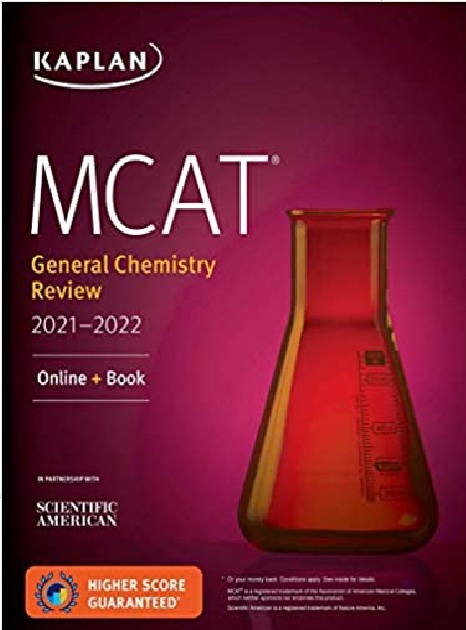 Kaplan MCAT General Chemistry Review 2021-2022: Online + Book PDF