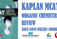 Kaplan MCAT Organic Chemistry Review 2018-2019 Online + Book PDF