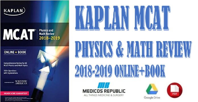 Kaplan MCAT Physics and Math Review 2018-2019 Online + Book PDF