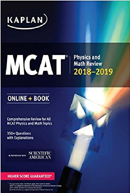 Kaplan MCAT Physics and Math Review 2018-2019 Online + Book PDF