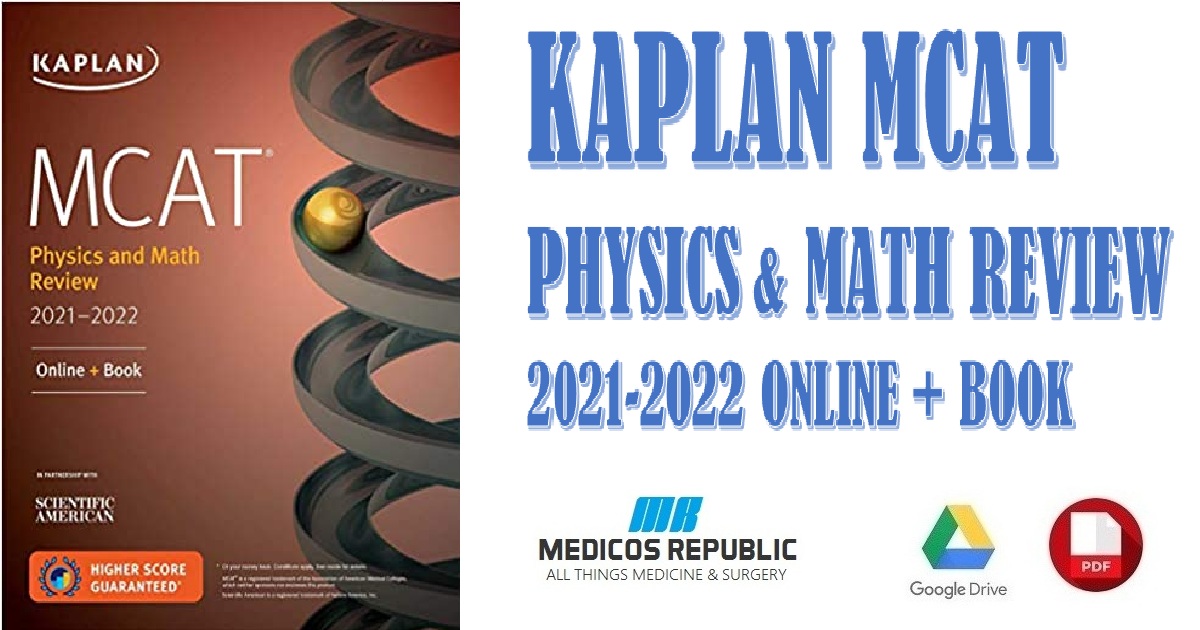 Kaplan MCAT Physics and Math Review 2021-2022: Online + Book PDF