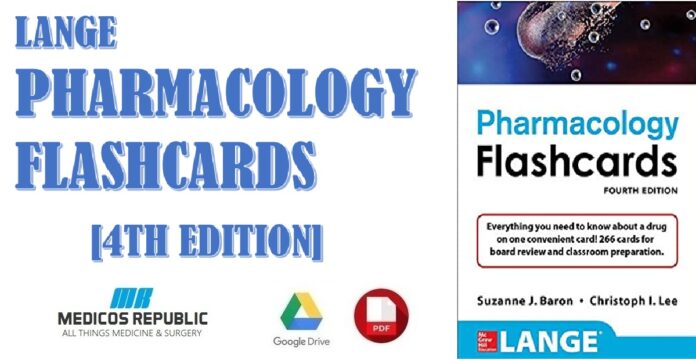 Lange Pharmacology Flashcards 4th Edition PDF