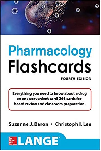 Lange Pharmacology Flashcards 4th Edition PDF