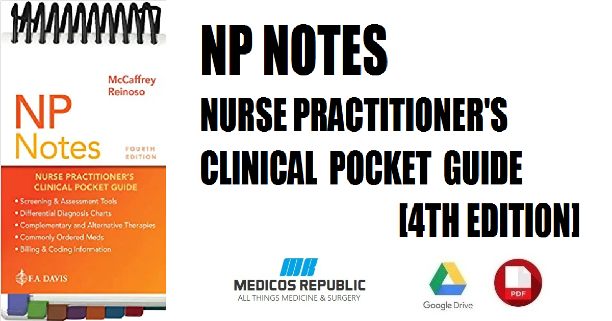 NP Notes: Nurse Practitioner's Clinical Pocket Guide 4th Edition PDF