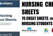 Nursing Cheat Sheets 76 Cheat Sheets for Nursing Students PDF