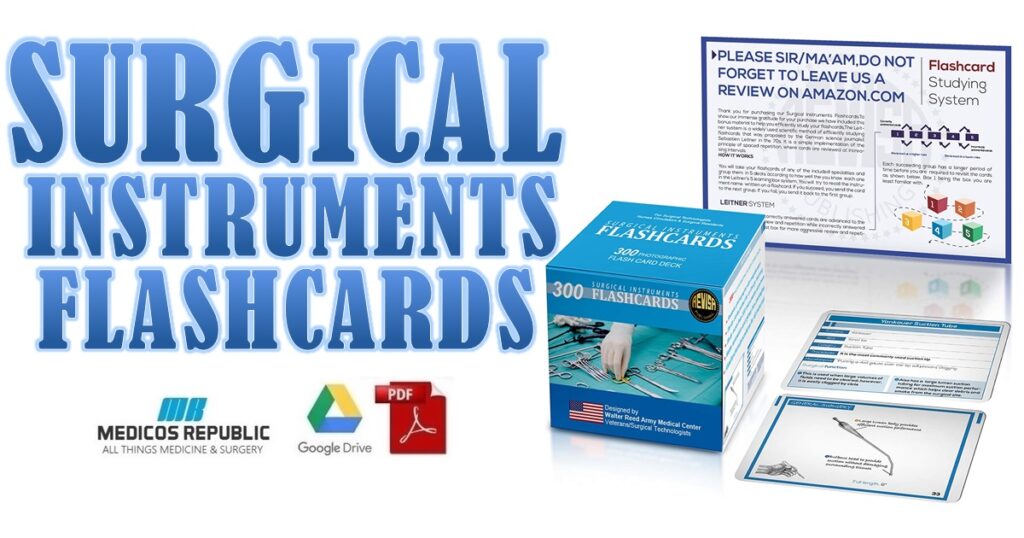 Surgical Instrumentation Flash Cards PDF Free Download [Direct Link]