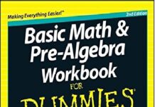 Basic Math and Pre-Algebra Workbook For Dummies PDF