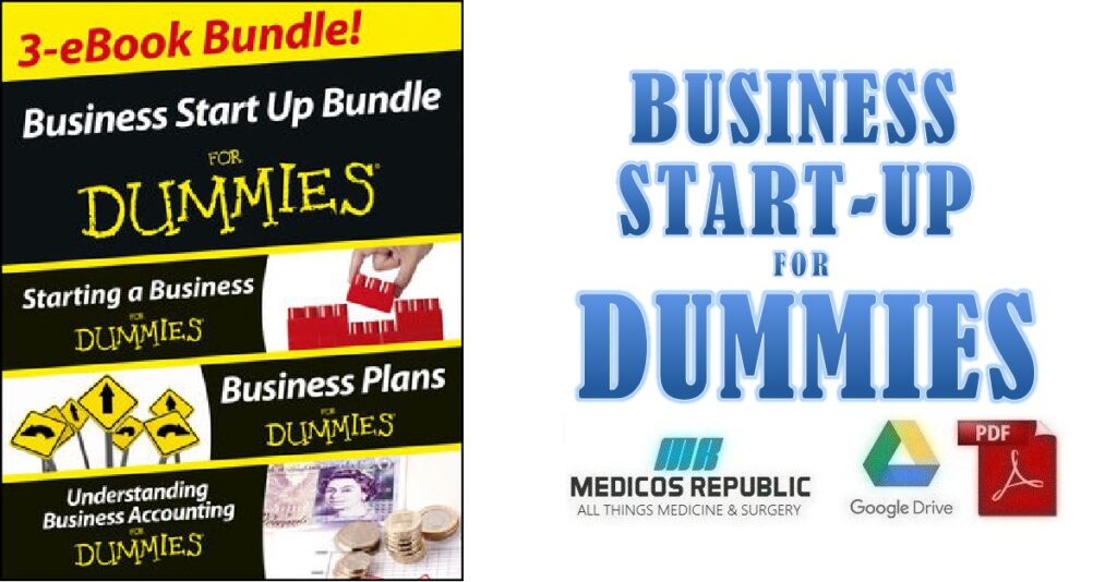 Business Start Up For Dummies PDF
