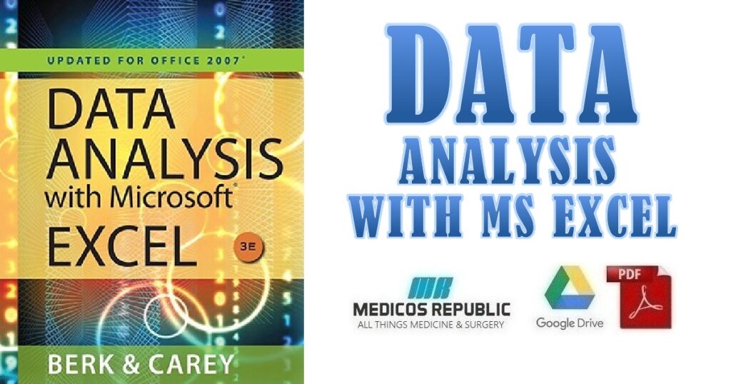 Data Analysis with Microsoft Excel PDF