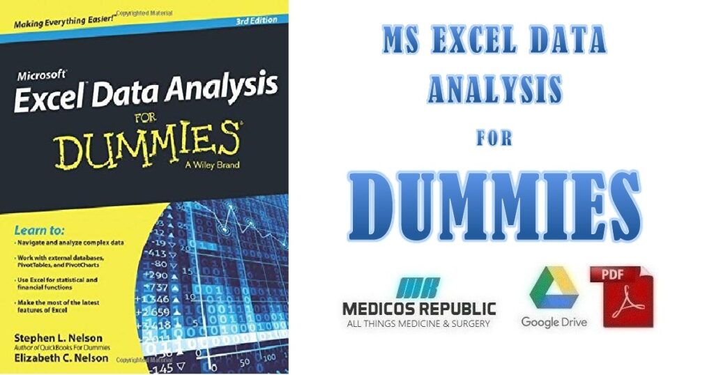 Excel Data Analysis For Dummies PDF 