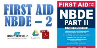 First Aid for the NBDE Part II 2023 PDF