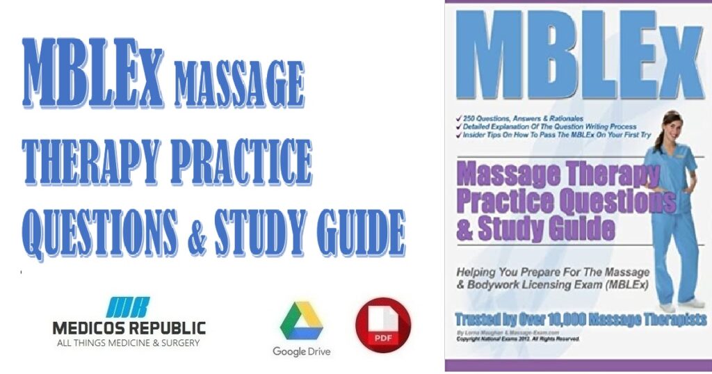 MBLEx Massage Therapy Practice Questions & Study Guide PDF