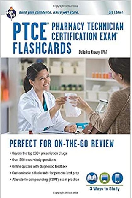 PTCE - Pharmacy Technician Certification Exam Flashcard 3rd Edition PDF