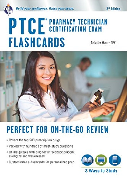 PTCE - Pharmacy Technician Certification Exam Flashcard Book 2nd Edition PDF