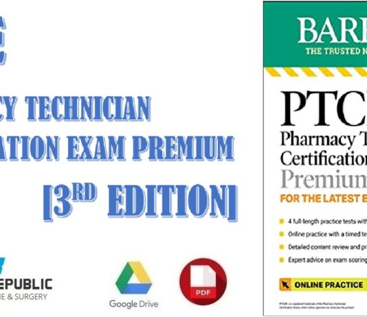 PTCE Pharmacy Technician Certification Exam Premium 3rd Edition PDF