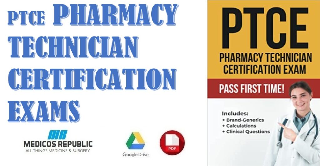 PTCE Pharmacy Technician Certification Exams PDF Free Download