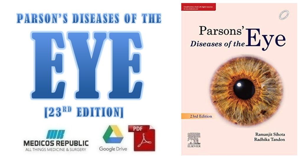 Parsons' Diseases of the Eye 23rd Edition PDF