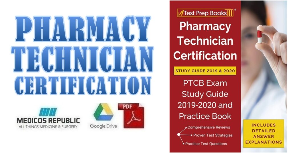 Pharmacy Technician Certification Study Guide 2019 & 2020 PDF