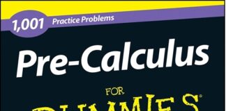 Pre-Calculus For Dummies 1,001 Practice Problems PDF