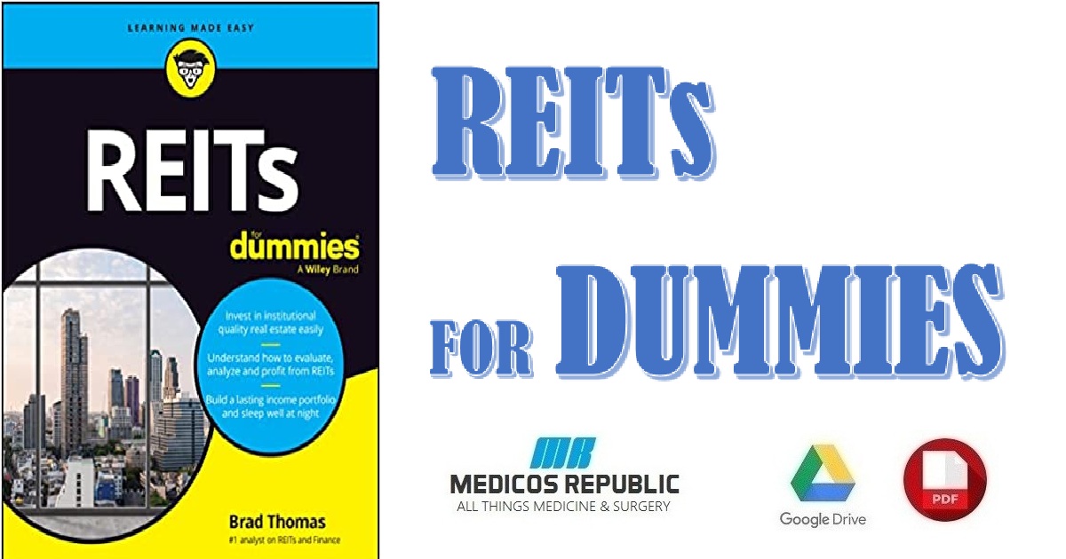 REITs For Dummies PDF 