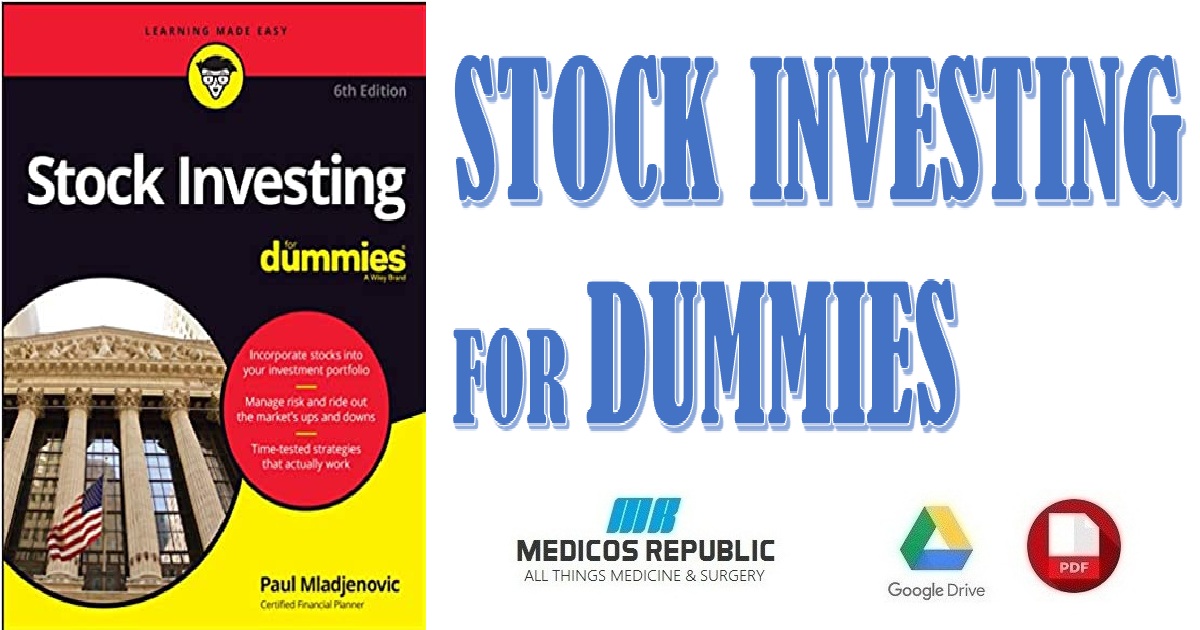 Stock Investing for Dummies PDF