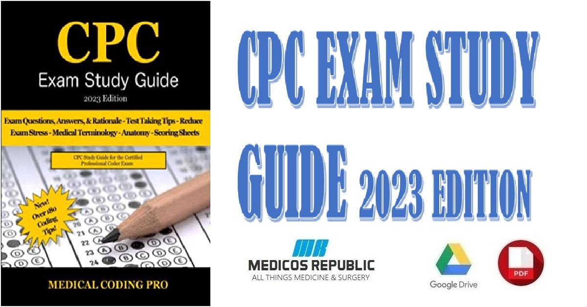 CPC Exam Study Guide - 2023 Edition PDF