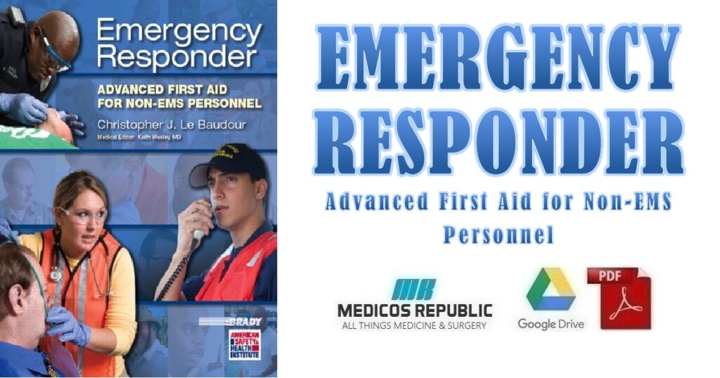 Emergency Responder Advanced First Aid for Non-EMS Personnel PDF