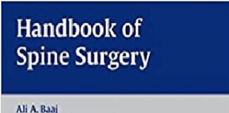 Handbook of Spine Surgery 1st Edition PDF