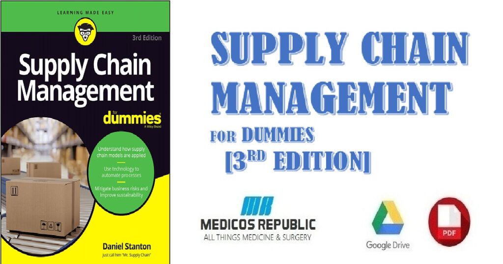 Supply Chain Management For Dummies PDF Free Download