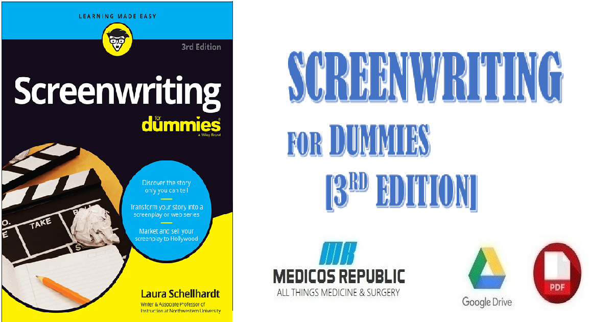 Screenwriting For Dummies 3rd Edition PDF 