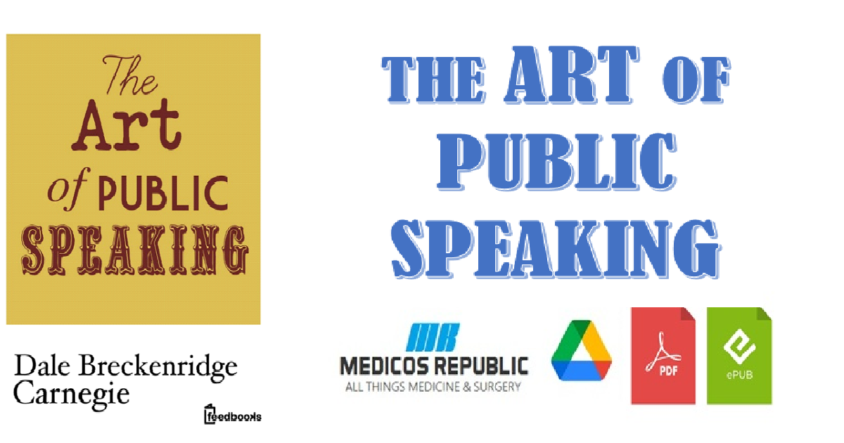 The Art of Public Speaking PDF