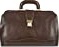 Time Resistance Leather Doctor Bag Medical Satchel (Dark Brown)