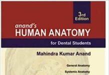 Anand's Human Anatomy for Dental Students 3rd Edition PDF