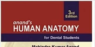 Anand's Human Anatomy for Dental Students 3rd Edition PDF