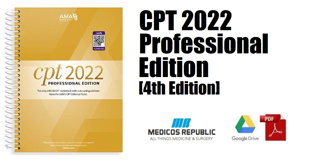 CPT 2022 Professional Edition 4th Edition