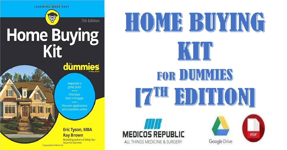 Home Buying Kit For Dummies 7th Edition PDF