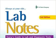 Lab Notes Nurses' Guide to Lab & Diagnostic Tests 3rd Edition PDF