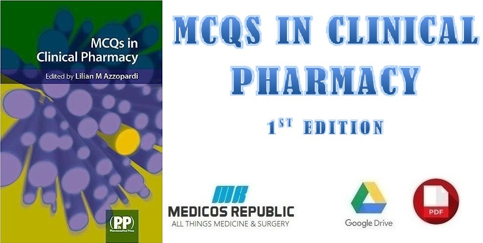 MCQs in Clinical Pharmacy 1st Edition PDF