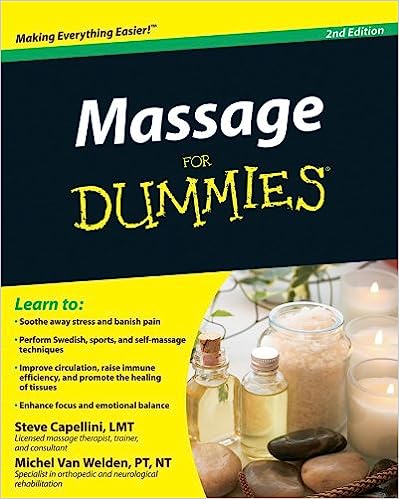 Massage For Dummies PDF