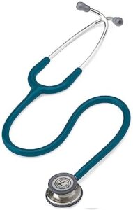 3M Littmann Classic III Monitoring Stethoscope, Caribbean Blue Tube