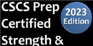 CSCS Certified Strength & Conditioning Specialist Exam Prep 2023 Edition PDF